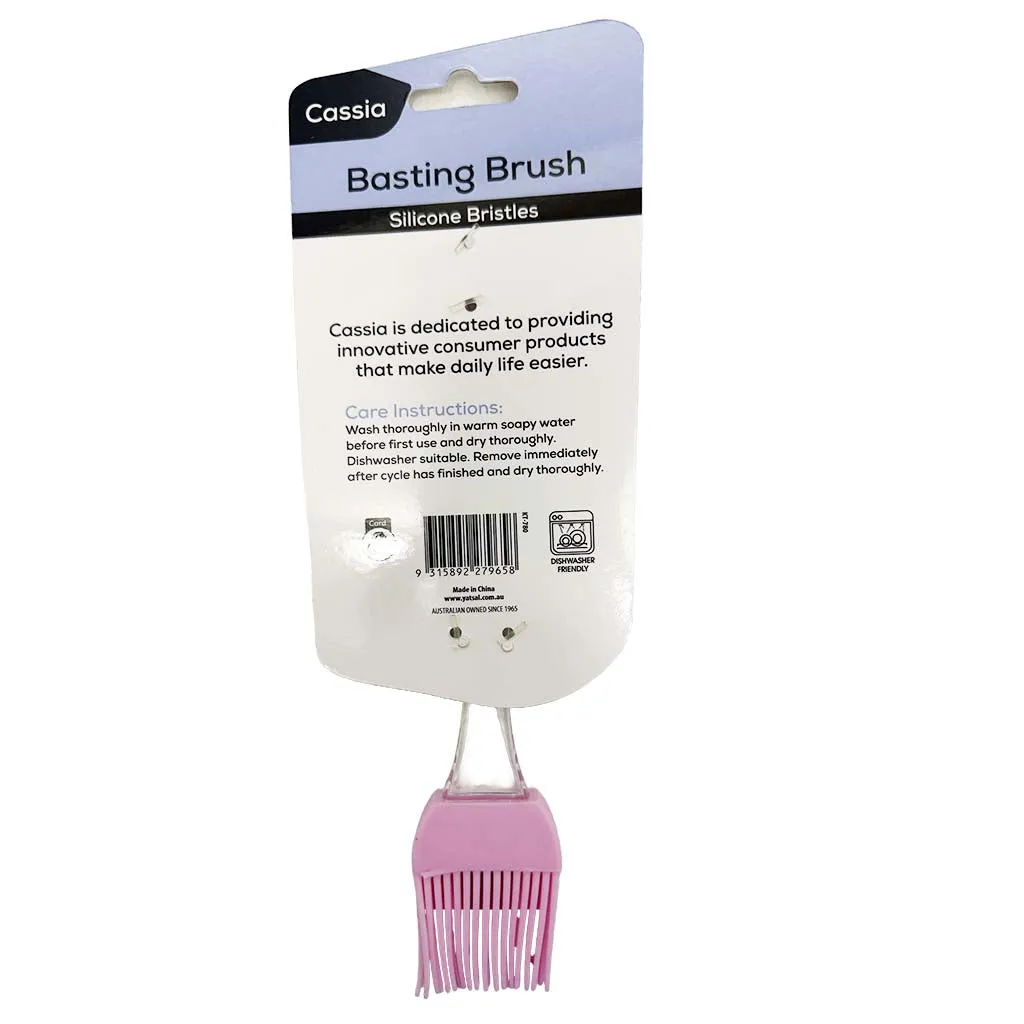 Cassia Silicone Bristles Basting Brush 3.5cm KT-780