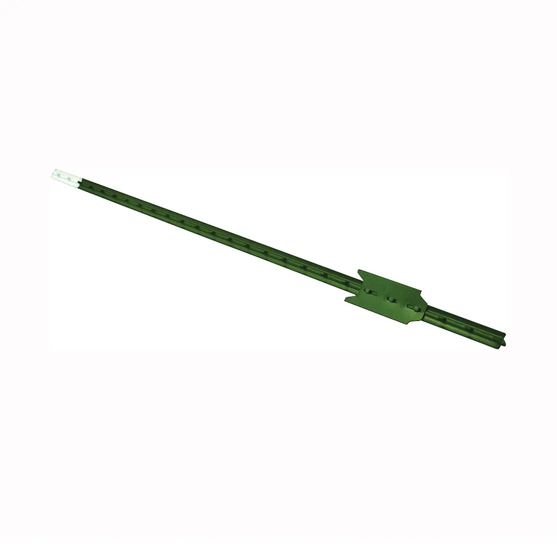 CMC TP125PGN070 T-Post, 7 ft H, Steel, Green/White