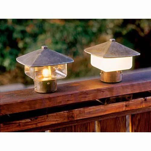 Coe Studios GL Solid Bronze Garden Lamp with Bayonet LED