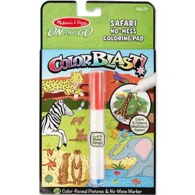 ColorBlast No Mess Coloring Pad Safari