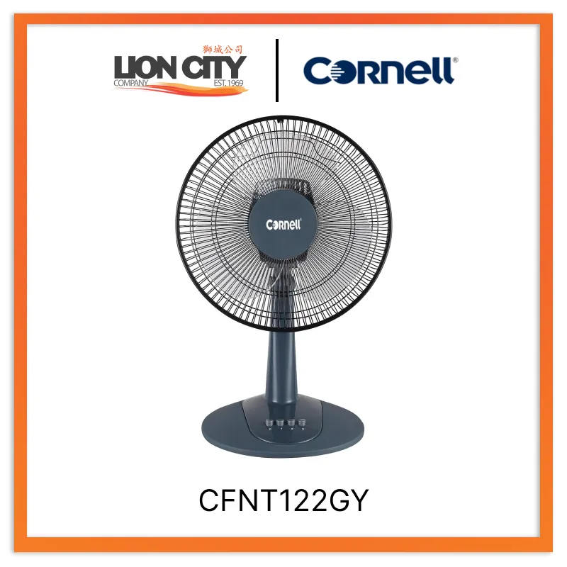 Cornell Table Fan 12 inch CFNT122GY/CFNT122WHX