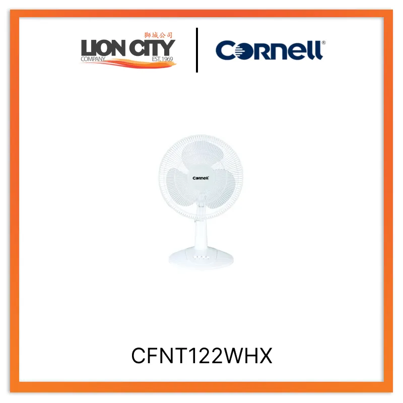 Cornell Table Fan 12 inch CFNT122GY/CFNT122WHX