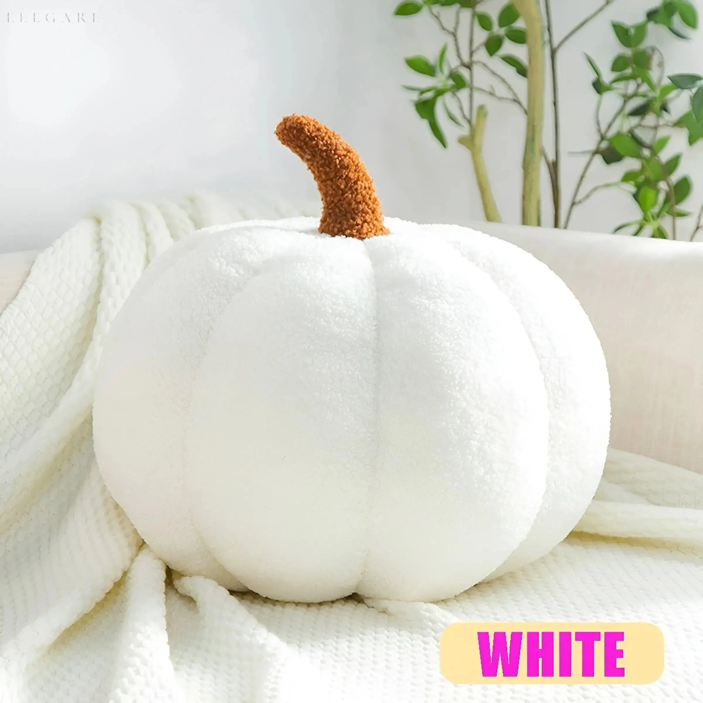 CozyPumpkin Pillow - Weiches Halloween-Kürbis-Kissen Plüschtier für Kinder