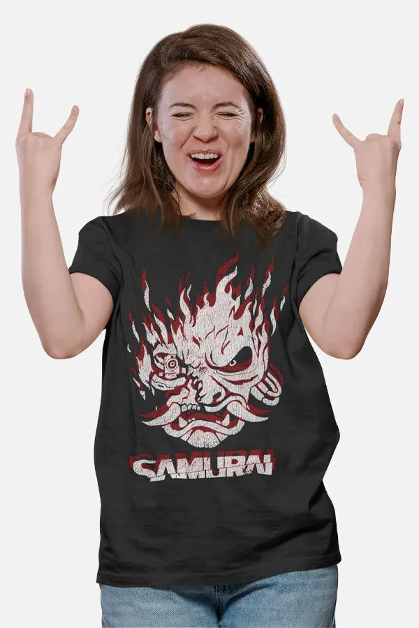 CYBERPUNK 2077 SAMURAI FAN TEE