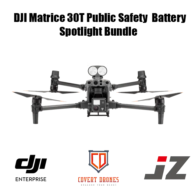 DJI Matrice 30T Thermal FPV Drone Advanced Public Safety Drone Bundle - Ultimate Aerial Surveillance and Tactical Response Bundle