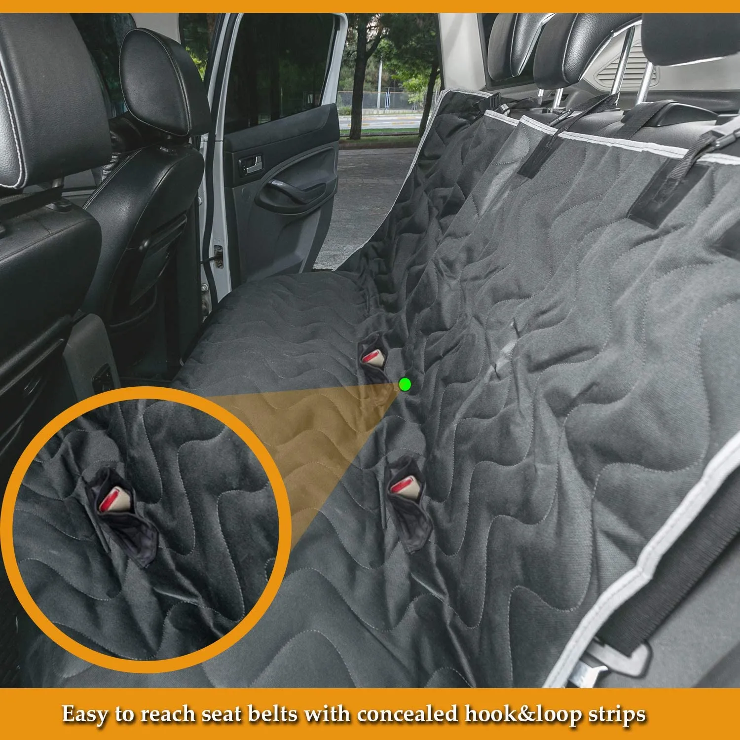 Dog Car Seat Covers for Back Seat