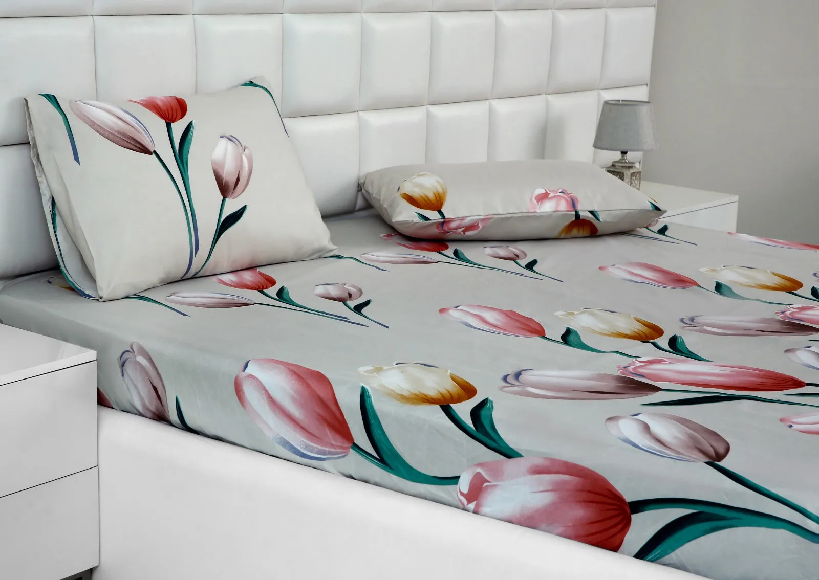 Fitted Bed Sheet-Tulip