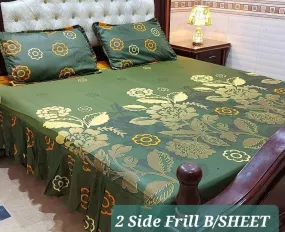 Frill bedsheet 3pcs