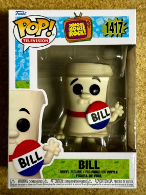 Funko Pop! Television Bill #1417 School House Rocks 2023 ABC Kids Vaulted