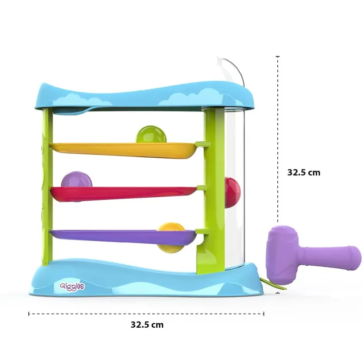 Funskool Giggles Bash & Pop Slide Tower For Ages 2 