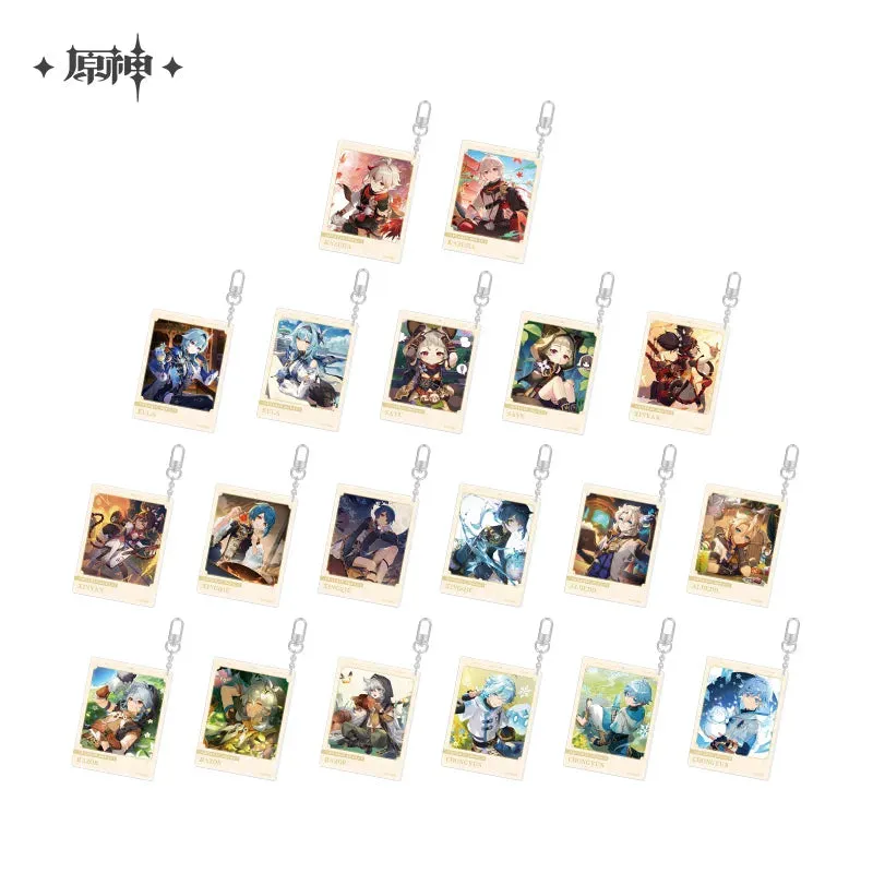 Genshin Impact Fateful Day Series Birthday Acrylic Keychain Vol 4