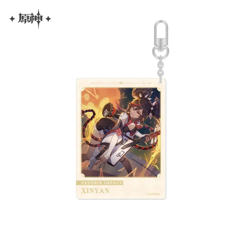 Genshin Impact Fateful Day Series Birthday Acrylic Keychain Vol 4