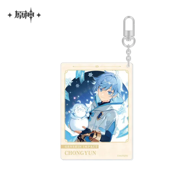 Genshin Impact Fateful Day Series Birthday Acrylic Keychain Vol 4