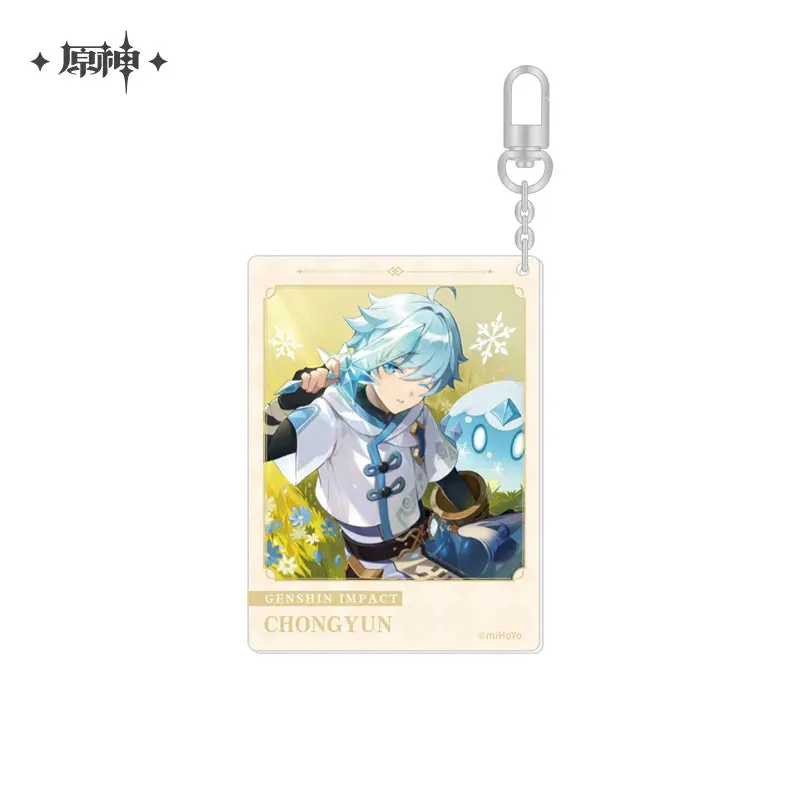 Genshin Impact Fateful Day Series Birthday Acrylic Keychain Vol 4