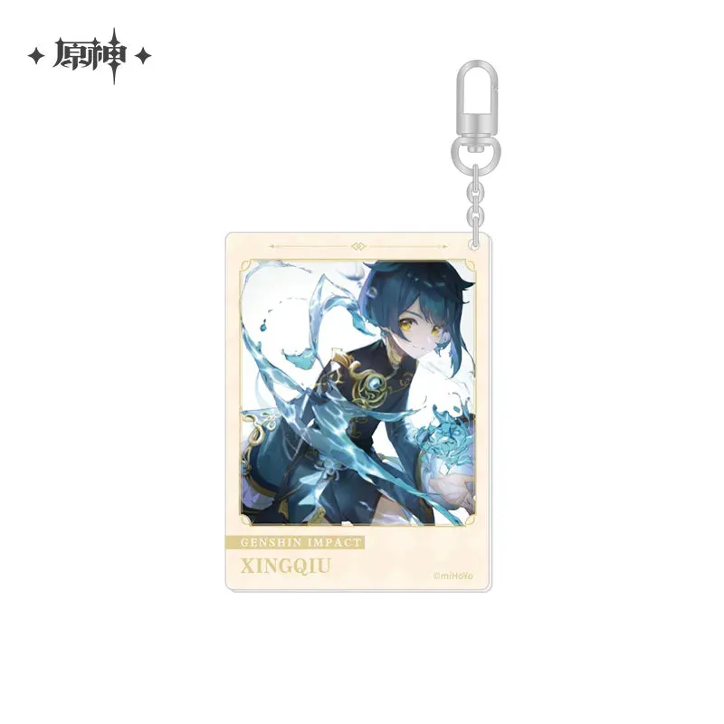 Genshin Impact Fateful Day Series Birthday Acrylic Keychain Vol 4