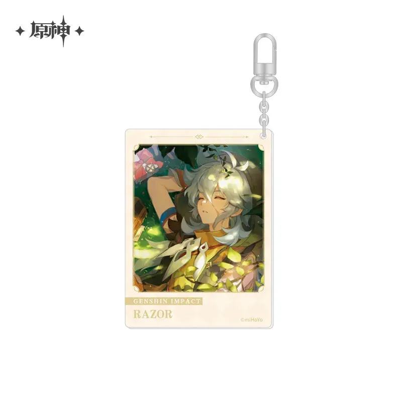 Genshin Impact Fateful Day Series Birthday Acrylic Keychain Vol 4