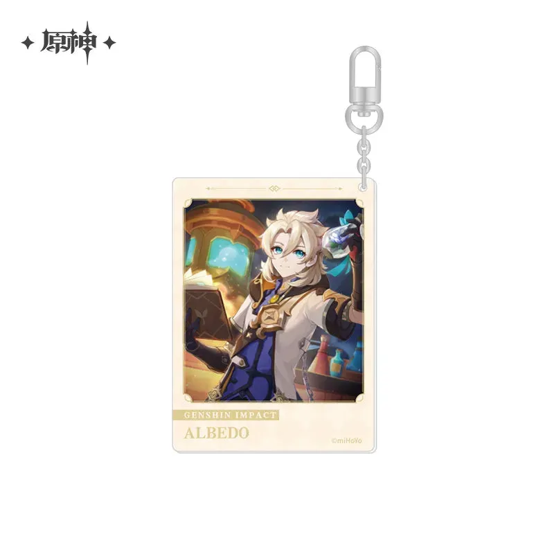 Genshin Impact Fateful Day Series Birthday Acrylic Keychain Vol 4