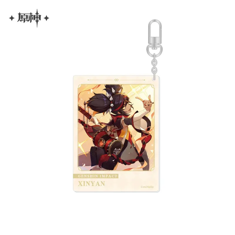 Genshin Impact Fateful Day Series Birthday Acrylic Keychain Vol 4