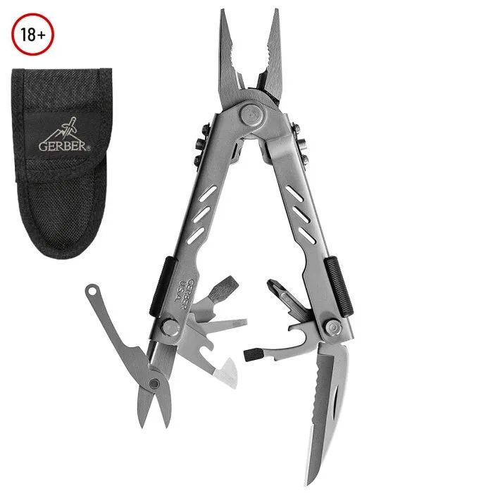 Gerber MP600 Pro Scout One Hand Opening Multi-Tool (w/ Nylon Sheath)