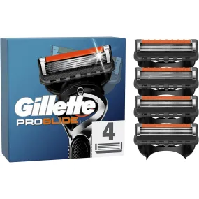 Gillette ProGlide Razor Blades Pack of 4 Razor Blades for Men’s Refills