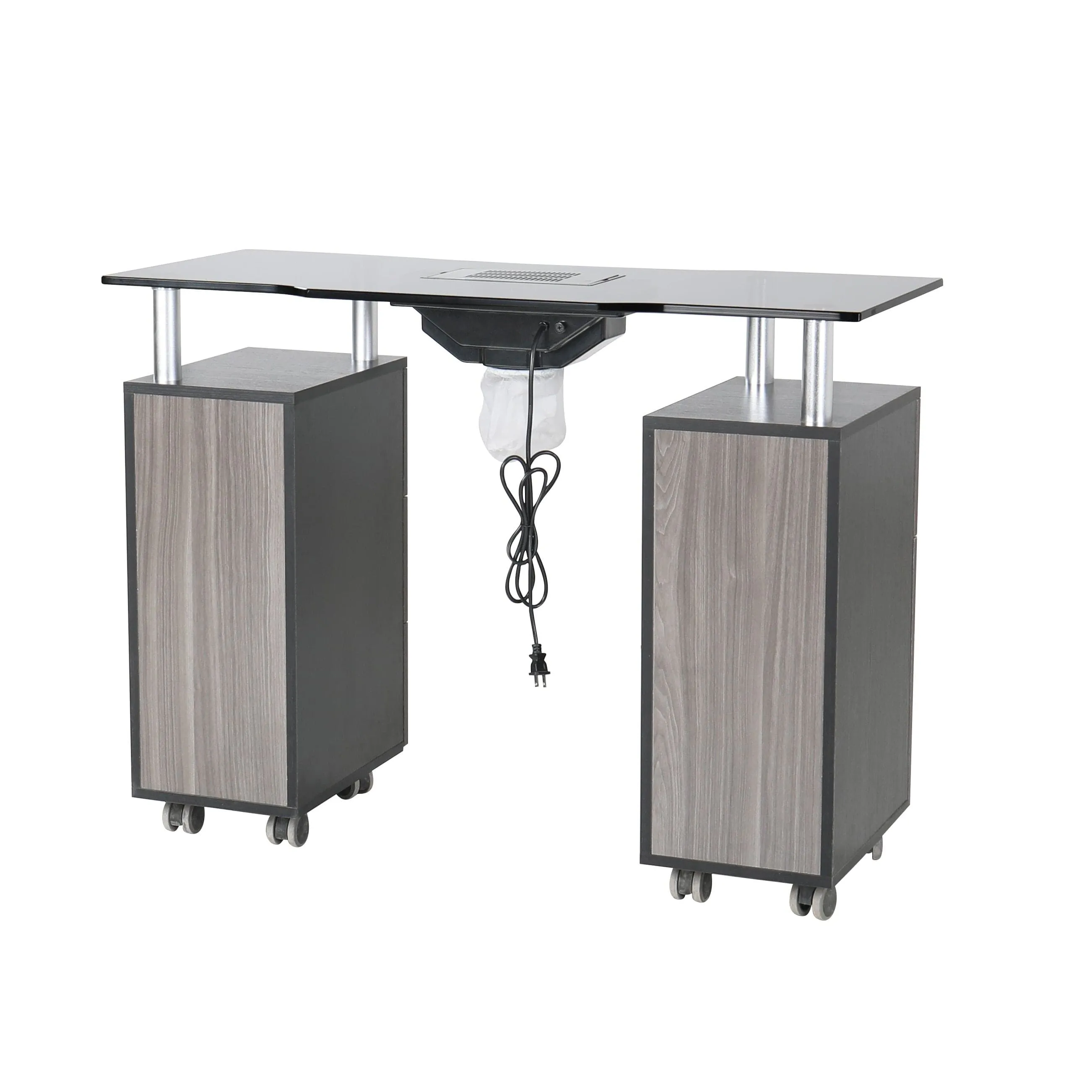 Glasglow Manicure Table With Fan