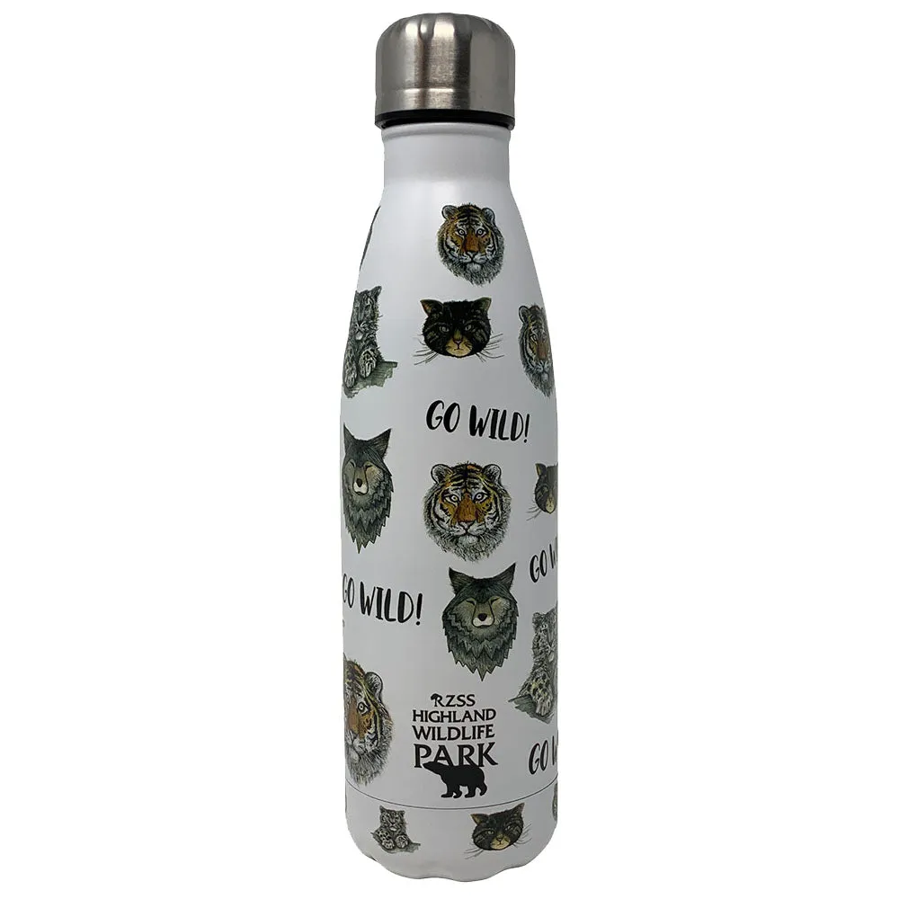 Go Wild Catherine Redgate Metal Drinks Bottle