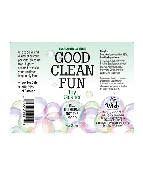 Good Clean Fun Toy Cleaner