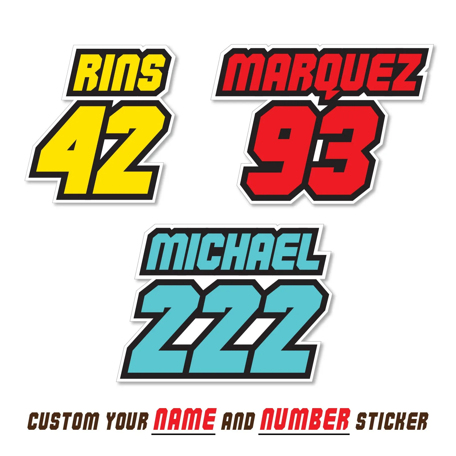 Graphic Kit Decals Fairing Sticker Custom Number For Razor MX500 MX650 - L004 Dissolve Smiley Face