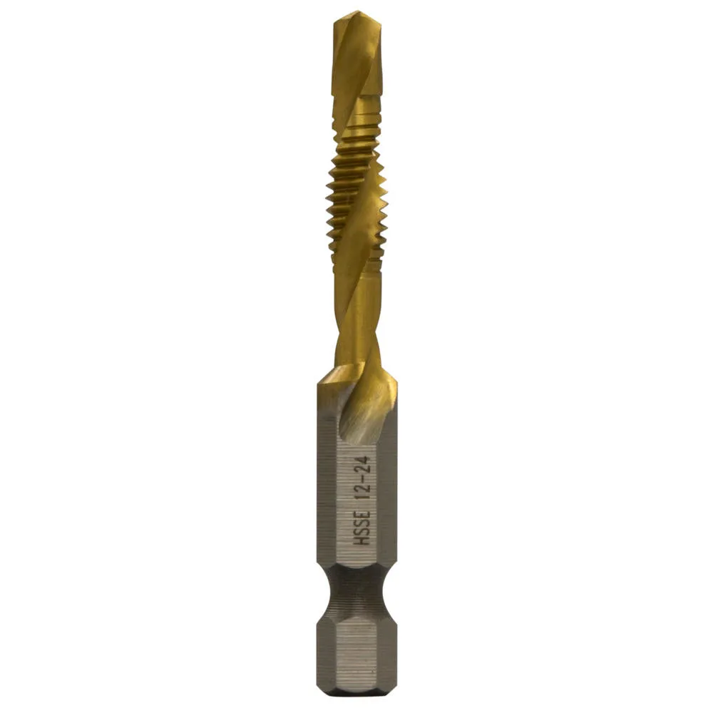 Greenlee DTAPSS12-24 12-24 Drill/Tap Bit, Stainless Steel