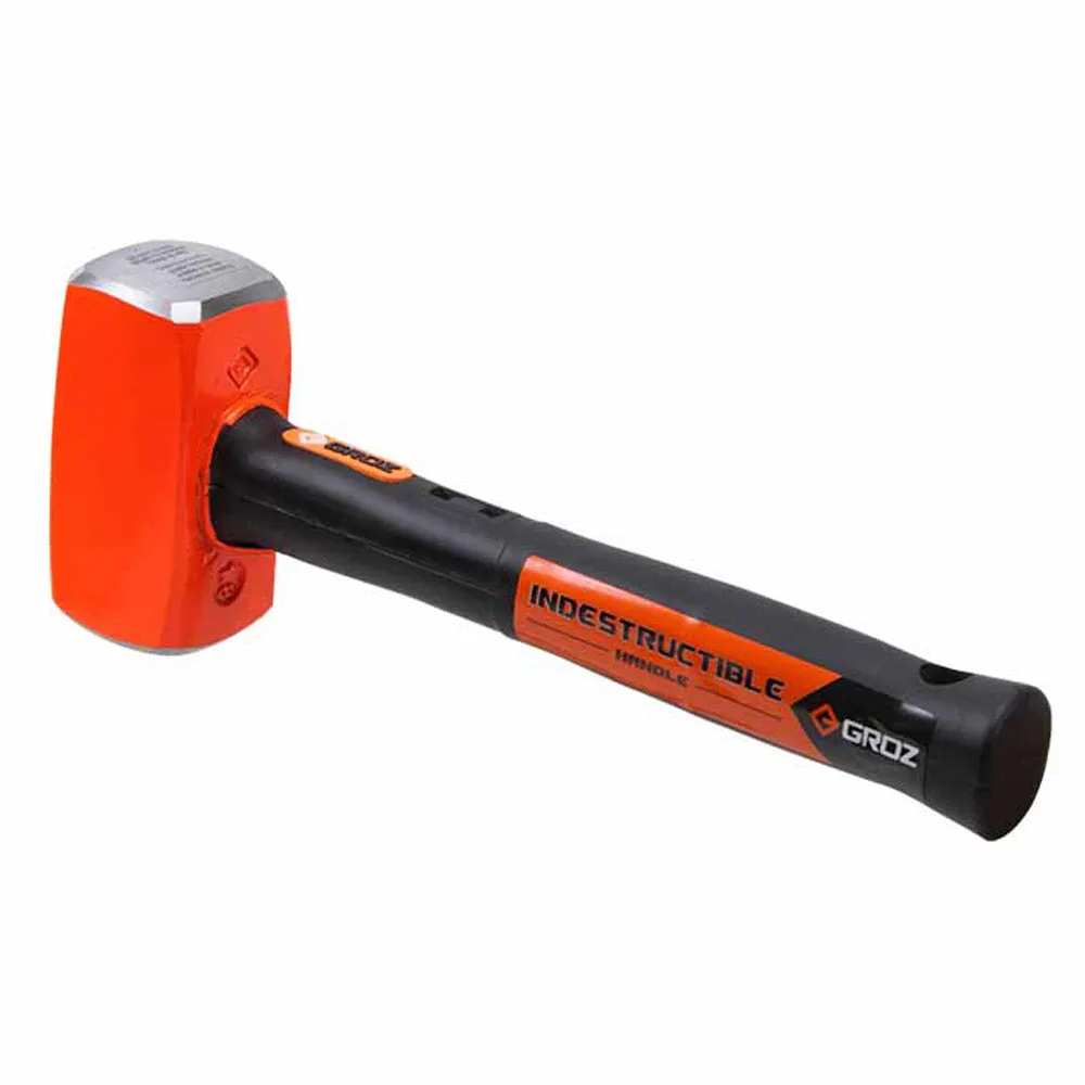 Groz 34502 Indestructible Handle Club Hammer, 4Lb, 16"