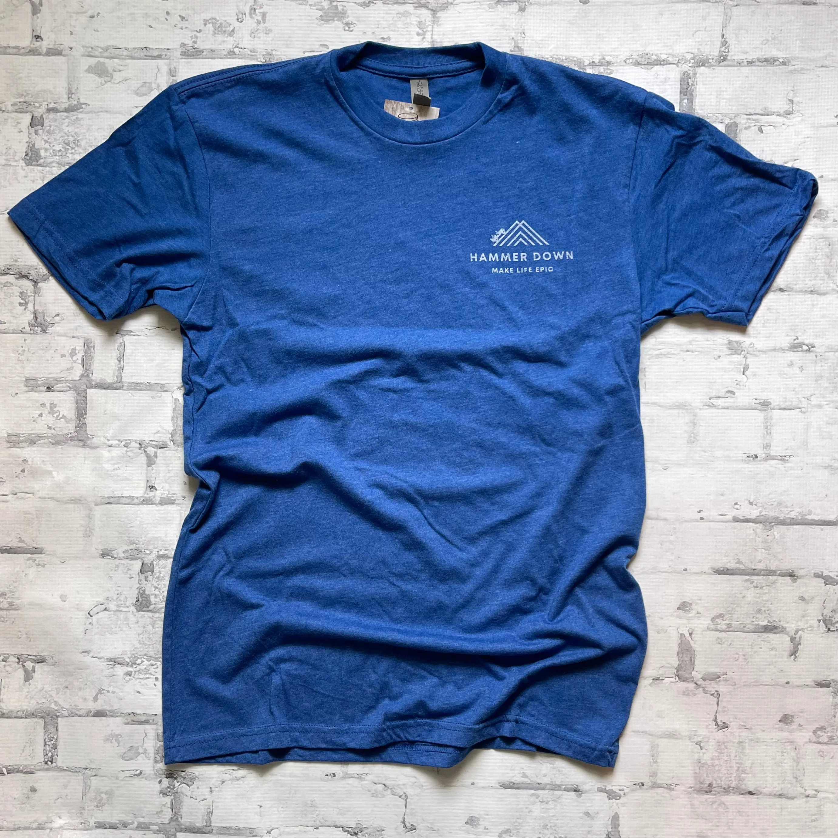 Hammer Down "Jeep Mountain" Short Sleeve T-shirt - Royal