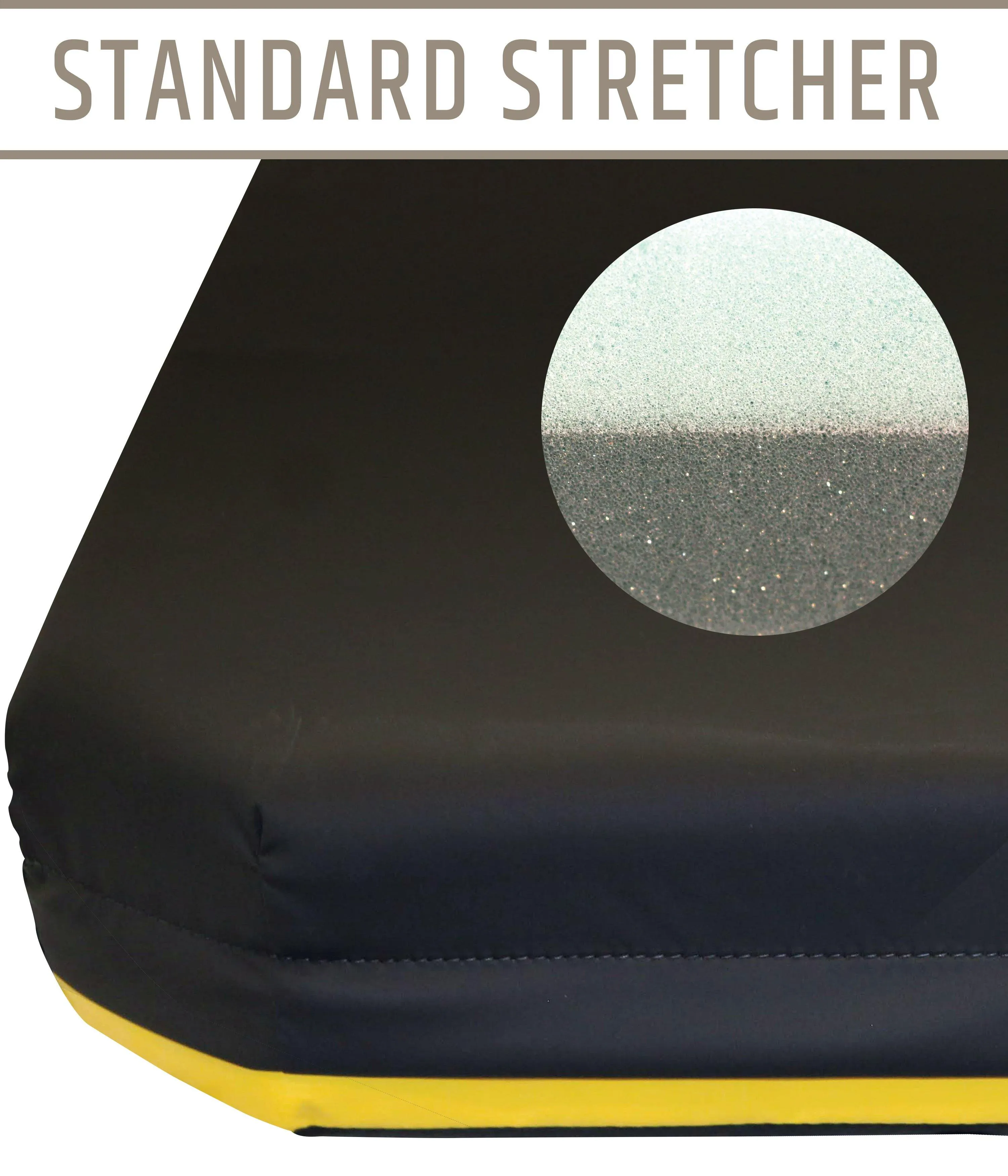 Hausted Horizon Youth Series (Model 2000) 4" Standard Stretcher Pad with Color Identifier