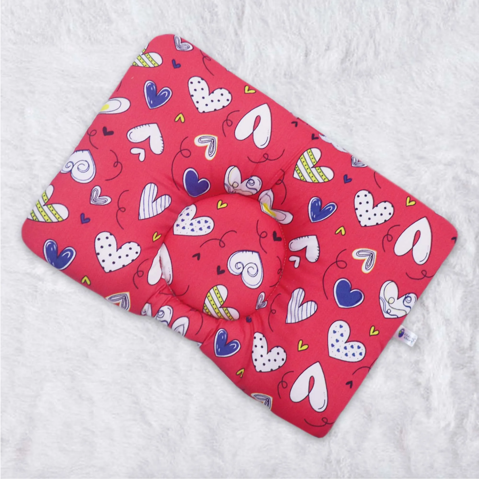 Heart Story New Born Pillow | Baby Pillow | Head Shaping Pillow