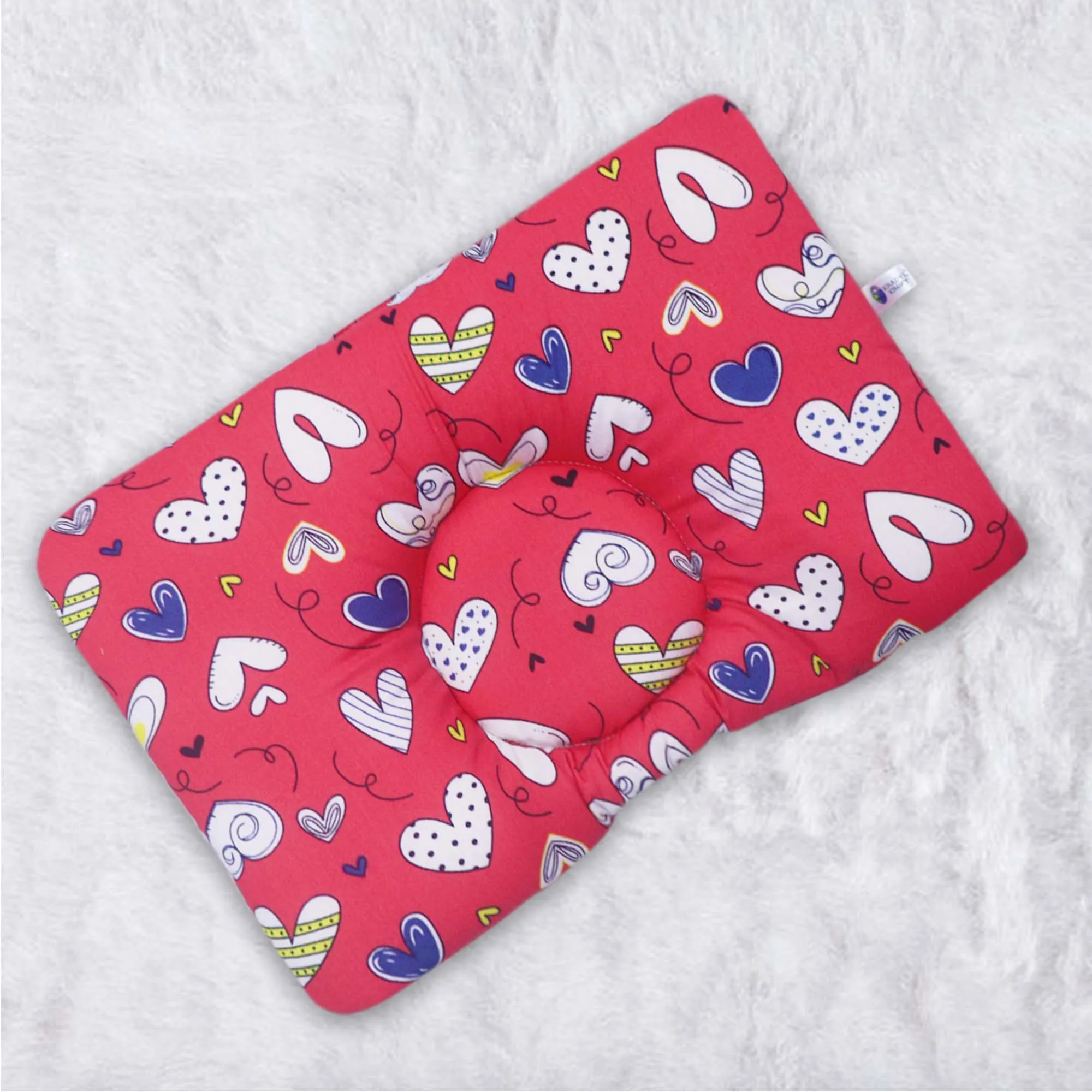 Heart Story New Born Pillow | Baby Pillow | Head Shaping Pillow