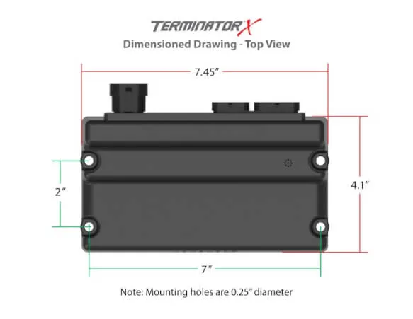 HOLLEY TERMINATOR X LS 550-910 58x / 4x - 4.8-5.3-6.0 Truck Engines and LS2-LS3 - EV1 Injector Harness