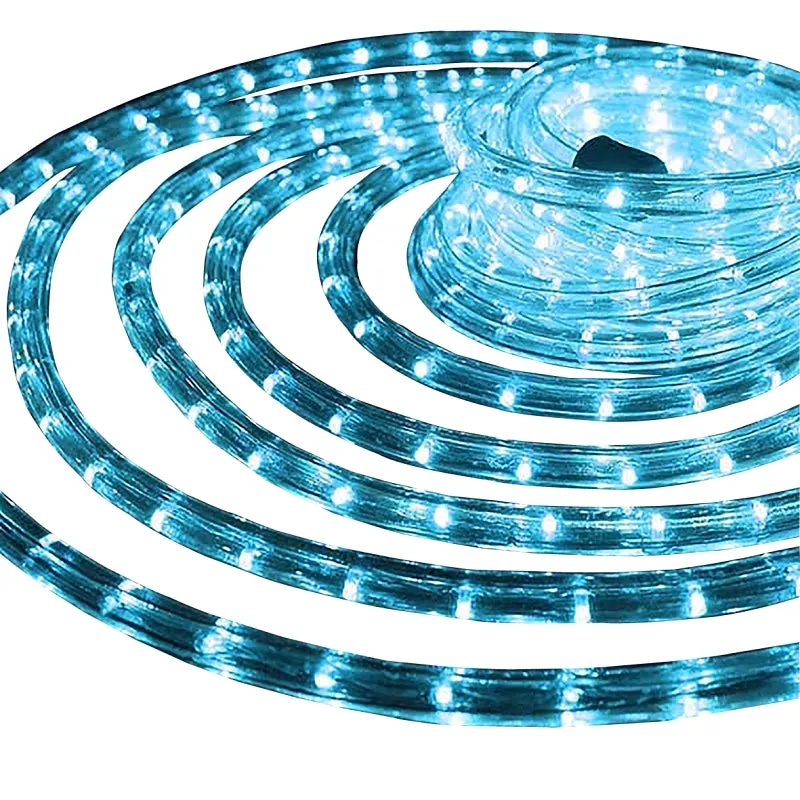 Hometown Holidays 1380-04 Rope Light, 18 ft L, 120 V, 144-Lamp, Blue Light, LED Lamp :EA: QUANTITY: 6