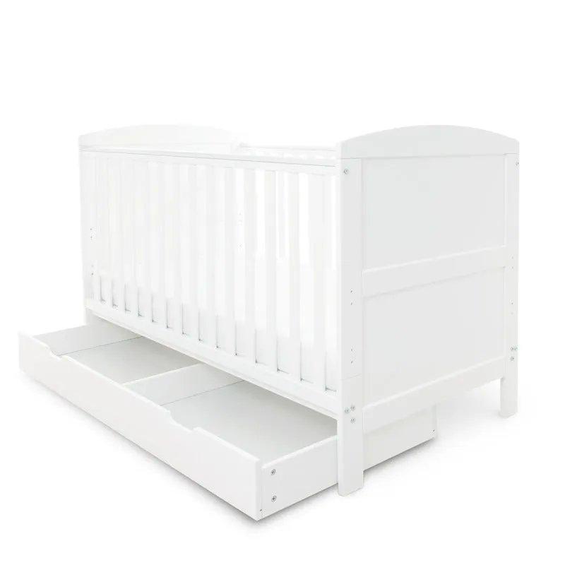 Ickle Bubba Coleby Classic Cot Bed & Under Drawer