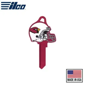 Ilco - NFL TeamKeys - Helmet Edition - Key Blank - Arizona Cardinals - SC1 (5 Pack)