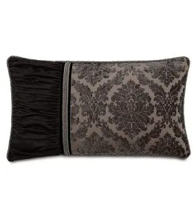 Isadora Damask King Sham (Left) 21x37