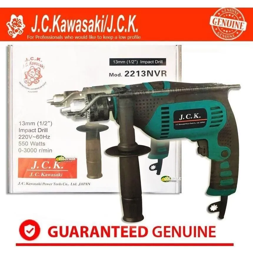 Jc Kawasaki 2213NVR Hammer Drill