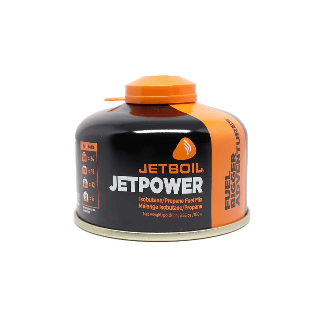 Jetboil Jetpower Fuel Gas Canister 100g