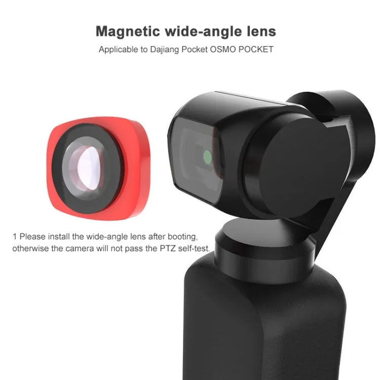 JSR 5 in 1 CR Super Wide Angle Lens 12.5X Macro Lens   CPL Lens   Star   ND16 Lens Filter Set for DJI OSMO Pocket