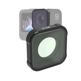 JSR KB Series Star Effect Lens Filter for GoPro HERO13 Black /12 Black /11 Black /10 Black /9 Black