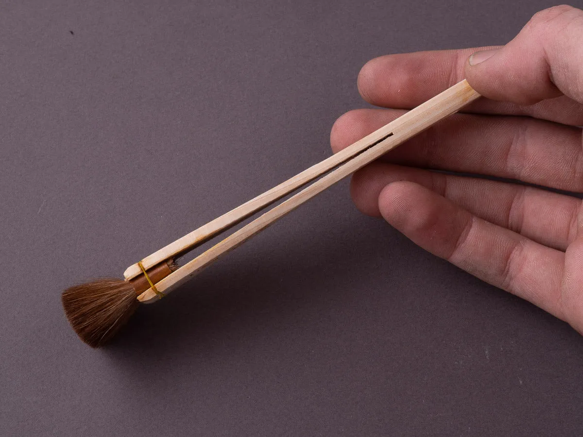 Kanaya - 30mm Short Sauce Brush - Horse Hair