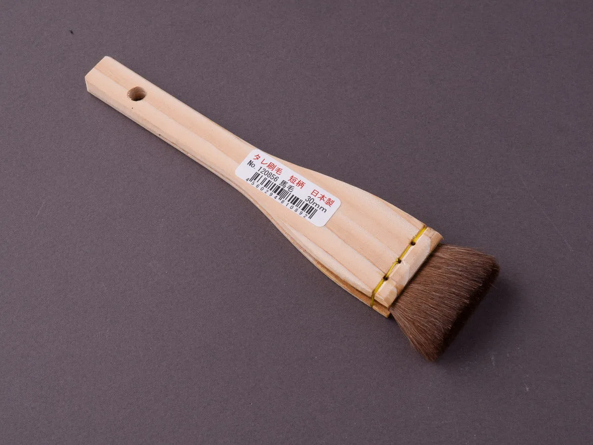 Kanaya - 30mm Short Sauce Brush - Horse Hair