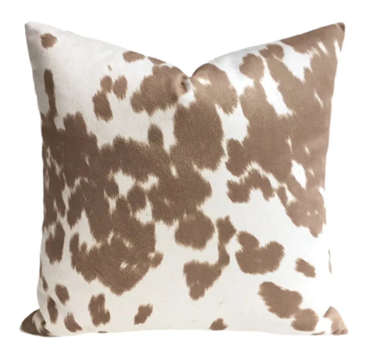 Kyla: Faux Leather Pony Palomino Pillow Cover