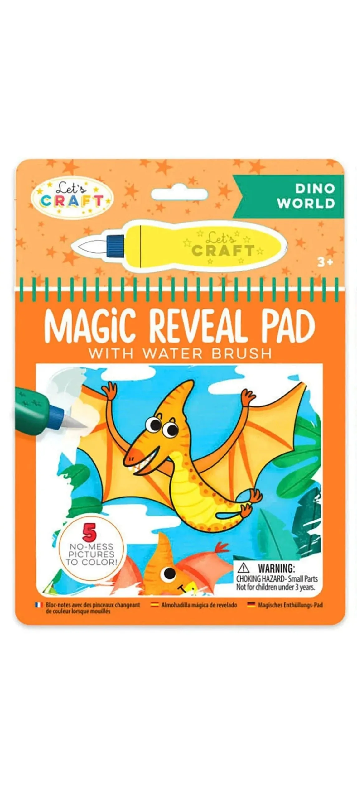 Let's Craft Magic Reveal Pad - Space, Dinos, Vehicles