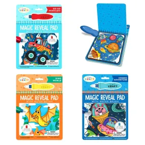 Let's Craft Magic Reveal Pad - Space, Dinos, Vehicles