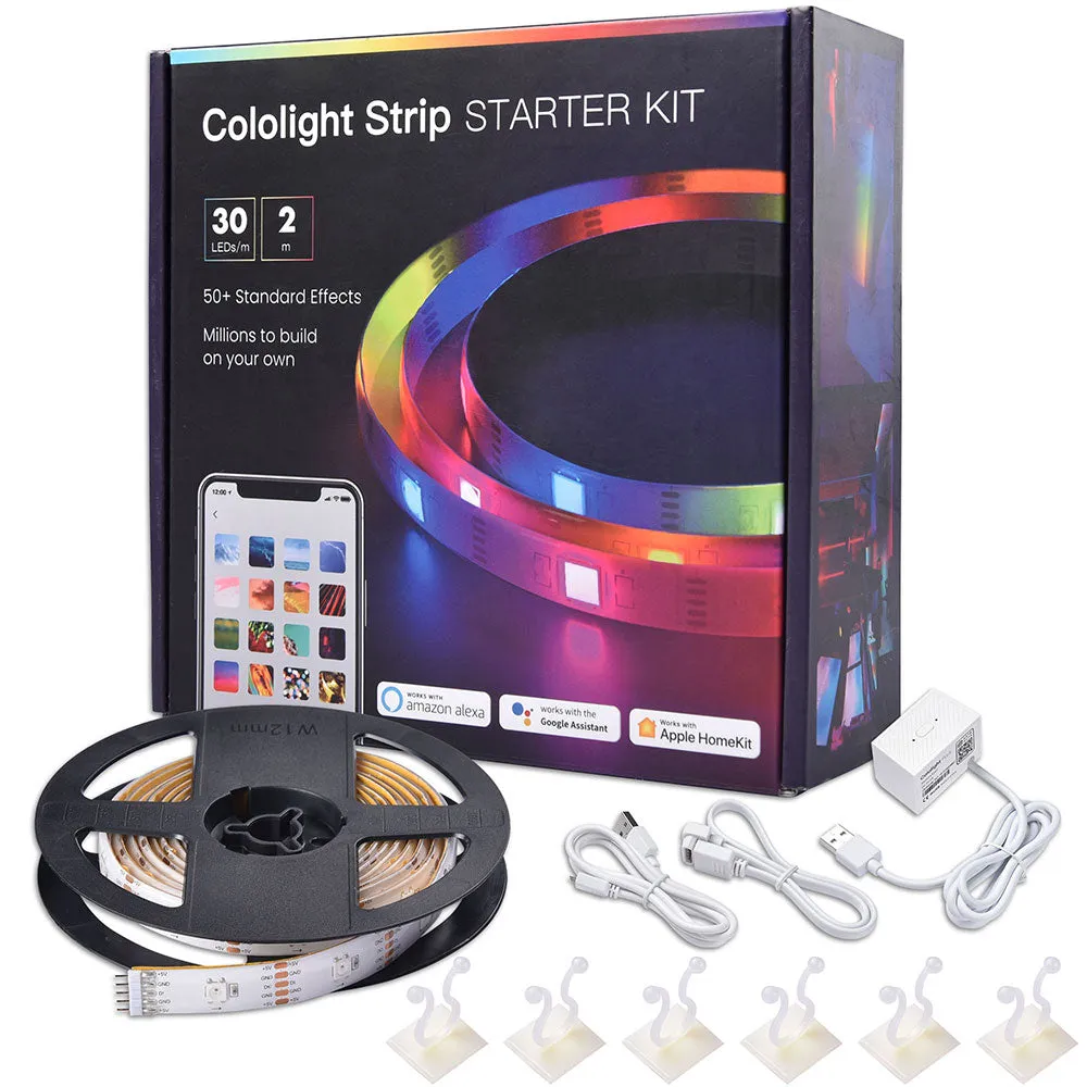 LifeSmart Cololight Smart Light Strip Kit Voice Music WIFI App 6.6ft 60-LED