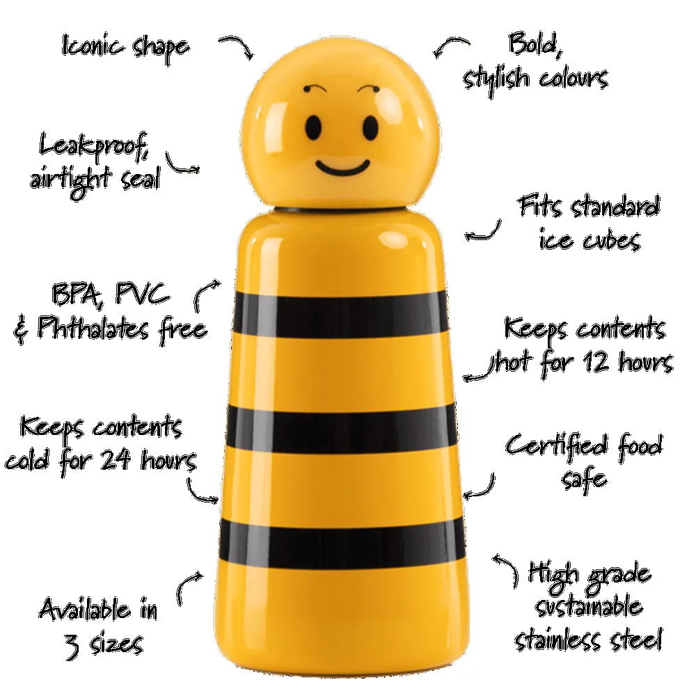 Lund London Skittle Water Bottle 300ml - Bumble Bee